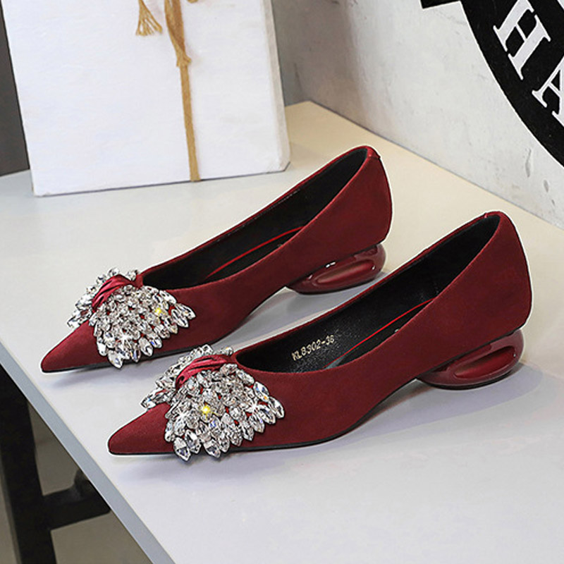 BIGTREE CRYSTAL バタフライデザインのポインテ - Women'S Shoes のレビューと価格