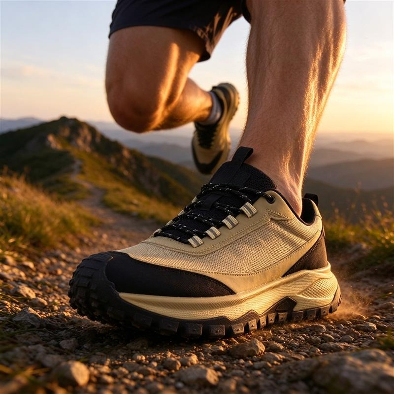 2026年新作、高級感あふれるメンズランニングシューズ。滑り - Anti Slip Trail Running Sneakers のレビューと価格