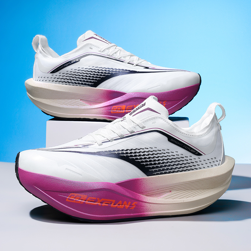 プロ仕様のマラソン用カーボンプレートスニーカー。男女兼用、通 - Carbon Plate Marathon Racing Shoes のレビューと価格